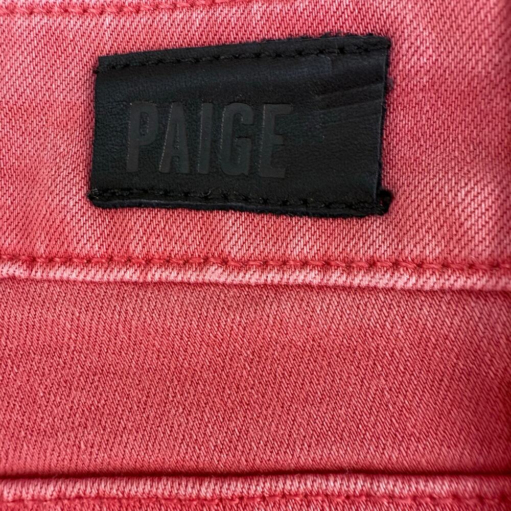 Paige Jeans Women's 28 (6) Vintage Wild Flower (Pink) Verdugo Ankle Skinny - Picture 7 of 15